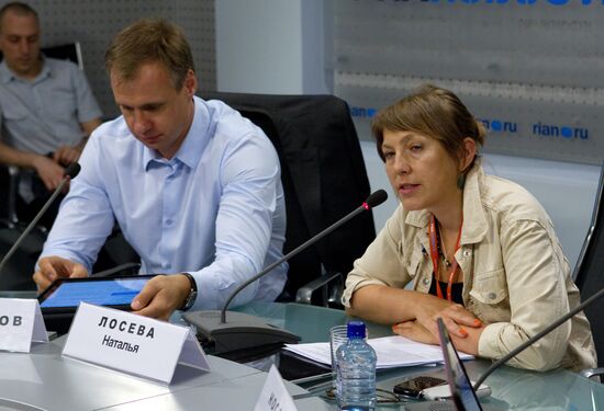 Oleg Kolesnikov and Natalya Loseva