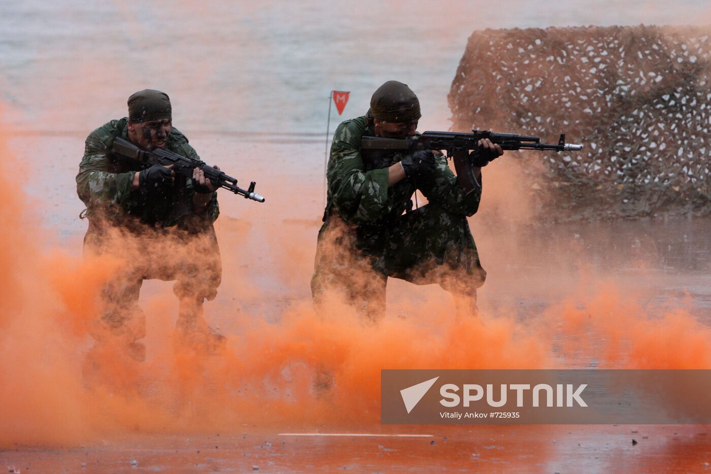 Pacific Fleet holds rehearsal for Navy Day parade