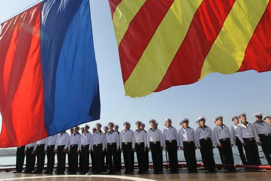 Fleet prepares for Navy Day celebrations in Sevastopol