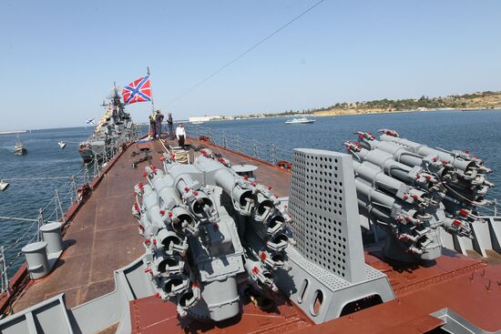 Arrangements to celebrate Navy Day in Sevastopol