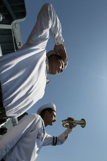 Fleet prepares for Navy Day celebrations in Sevastopol