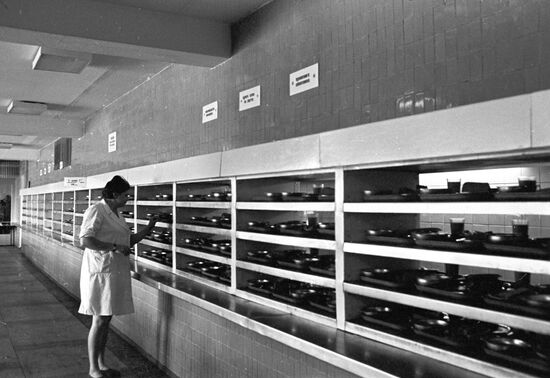Canteen in Minsk Tractor Plant