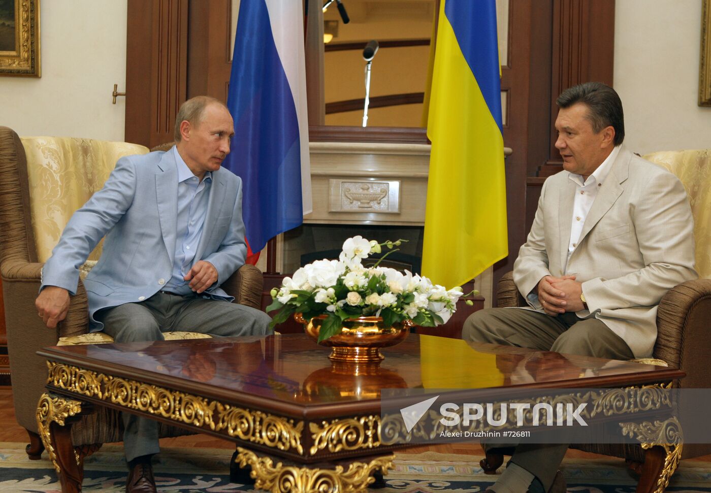 Vladimir Putin and Viktor Yanukovych