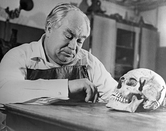 Anthropologist Mikhail Gerasimov