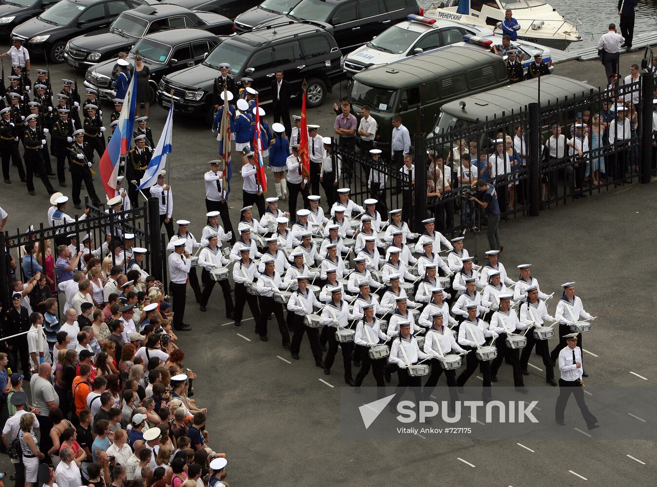 Navy Day celebration in Vladivostok