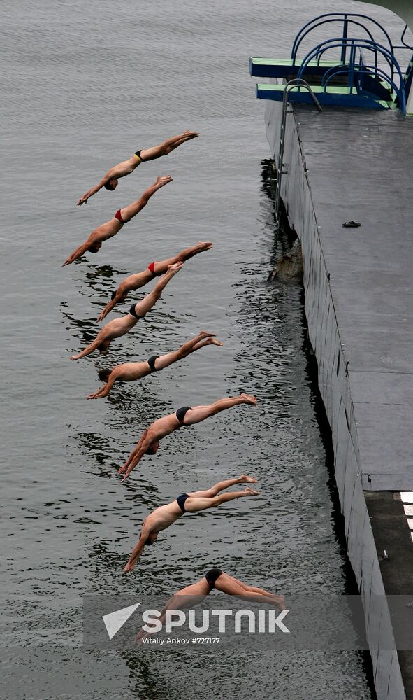 Navy Day celebration in Vladivostok