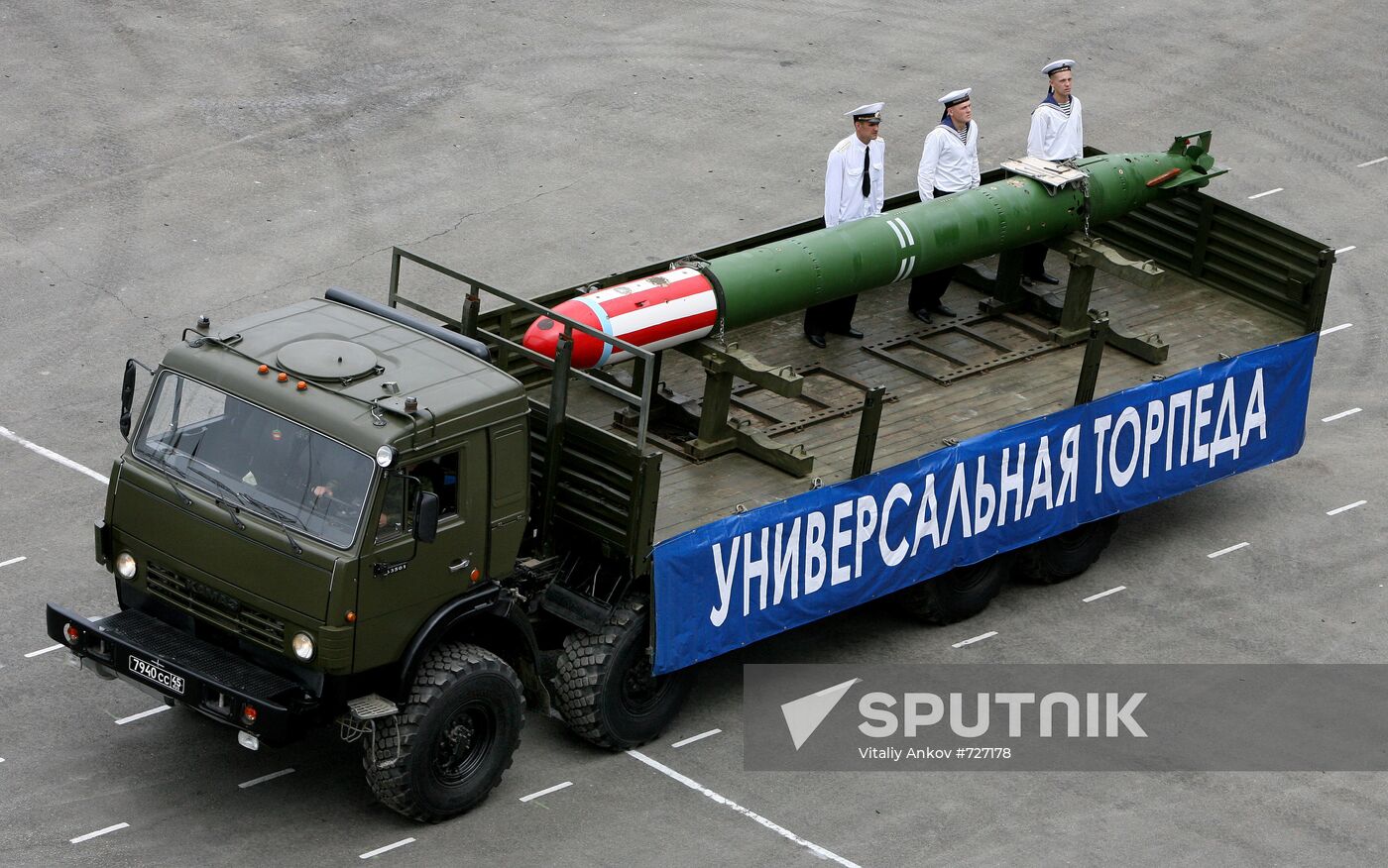 Navy Day celebration in Vladivostok