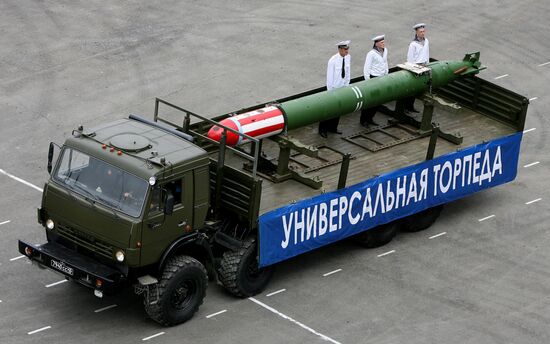 Navy Day celebration in Vladivostok