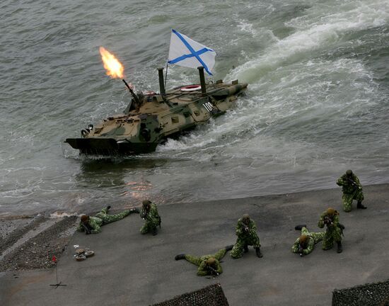 Navy Day celebration in Vladivostok