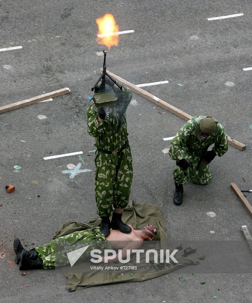 Navy Day celebration in Vladivostok