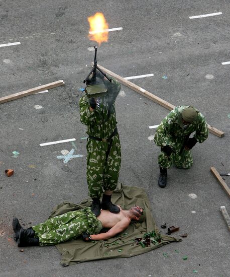 Navy Day celebration in Vladivostok