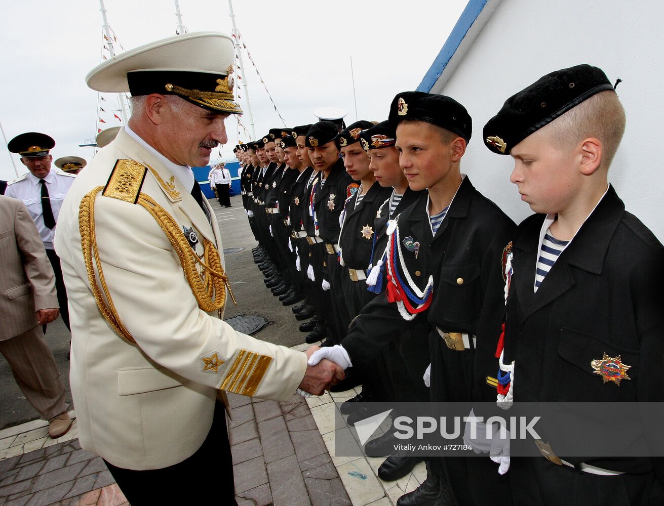 Russian Navy Day celebrations in Vladivostok