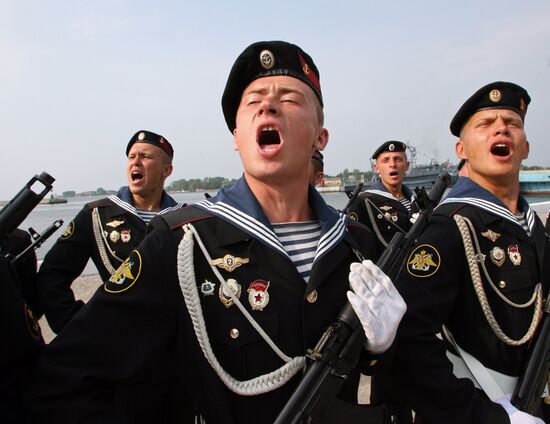 Day of Russian Navy celebrated in Baltiisk