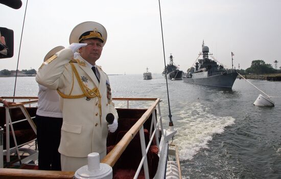 Day of Russian Navy celebrated in Baltiisk