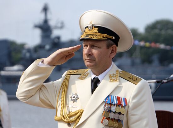 Day of Russian Navy celebrated in Baltiisk