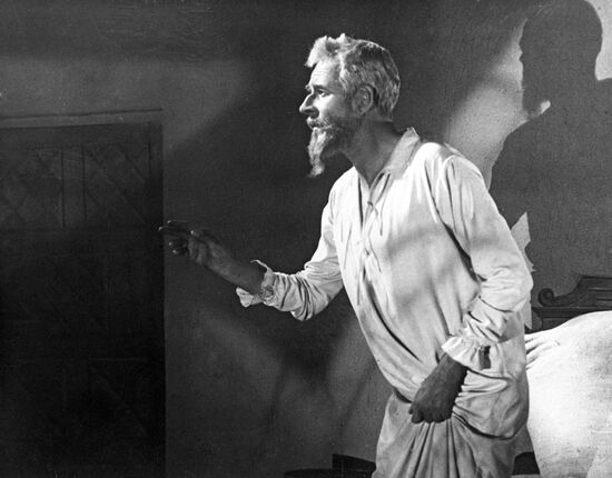 Shot from film "Don Quixote"