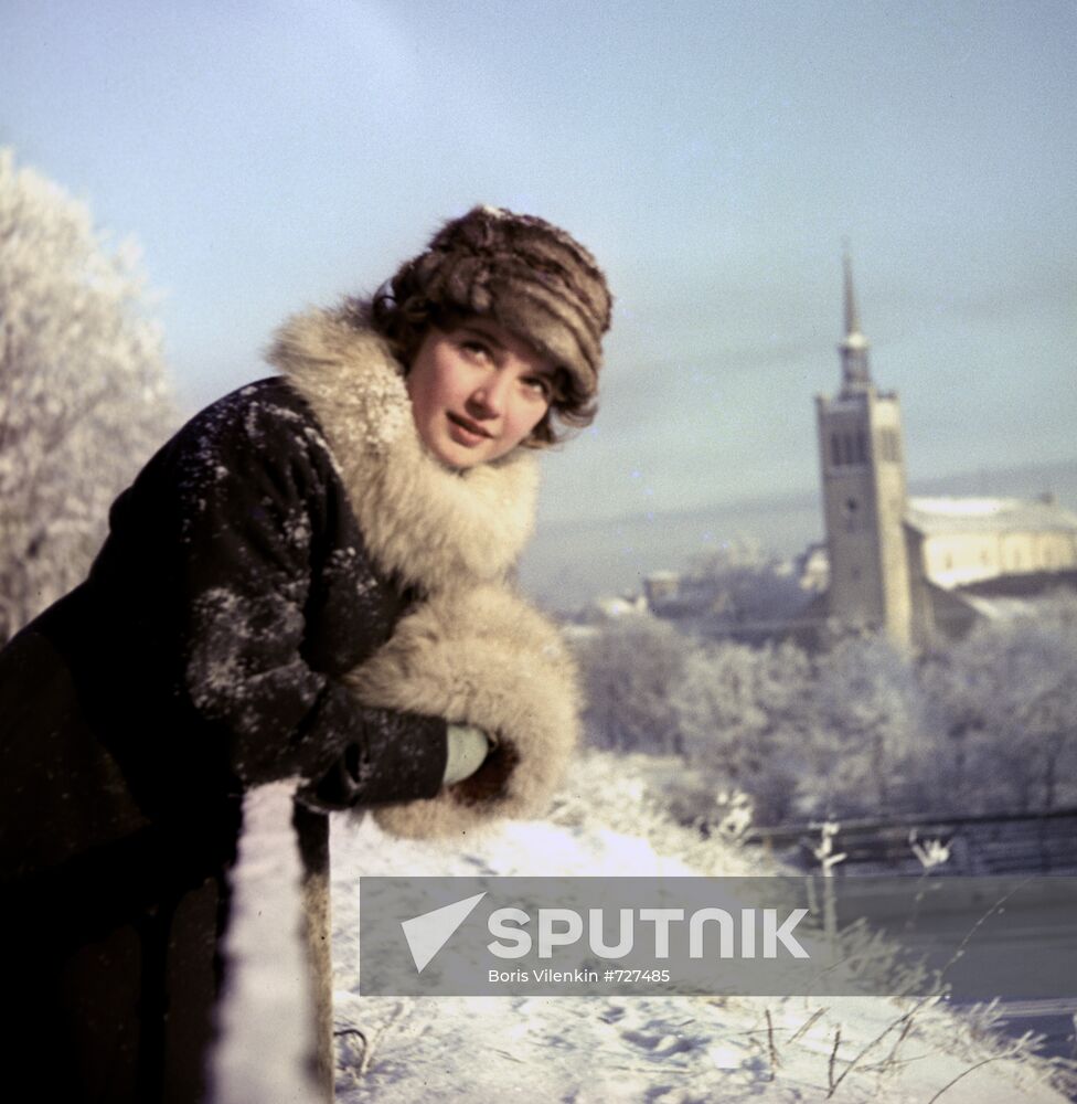 Movie actress Terje Luik