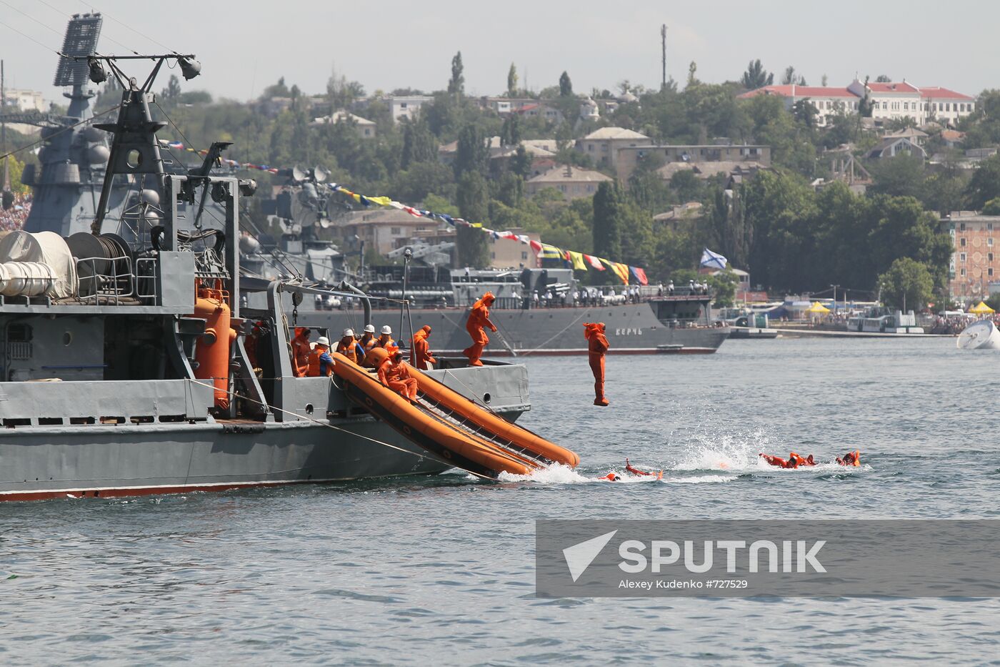 Russian Navy Day celebration in Sevastopol