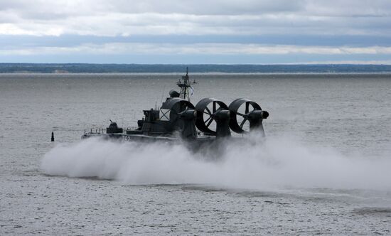 Russian Navy Day celebration in Baltiysk