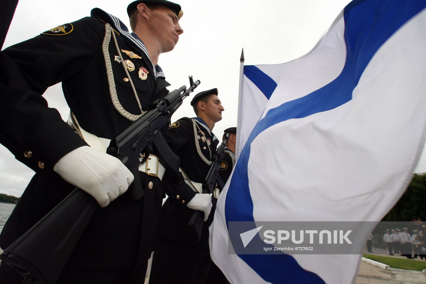 Russian Navy Day celebration in Baltiysk