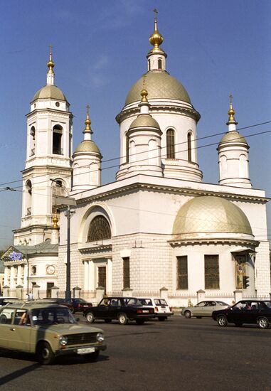 The Church of St. Sergius of Radonezh in Rogozhskaya sloboda