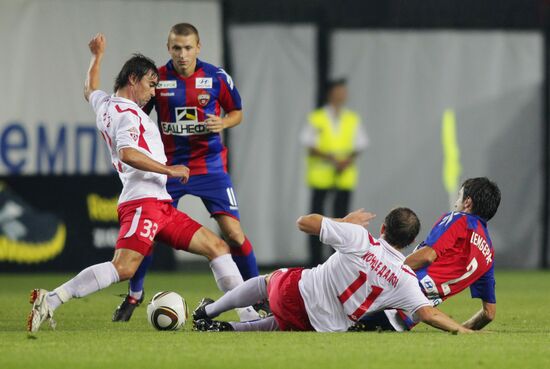 Football. Russian Premier League. CSKA vs. Spartak Nalchik