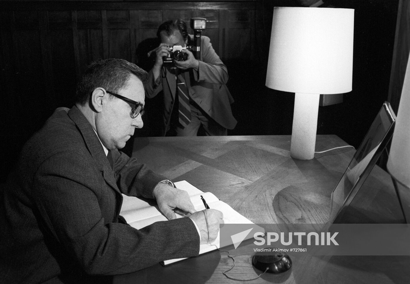 Soviet Foreign Minister Andrei Gromyko
