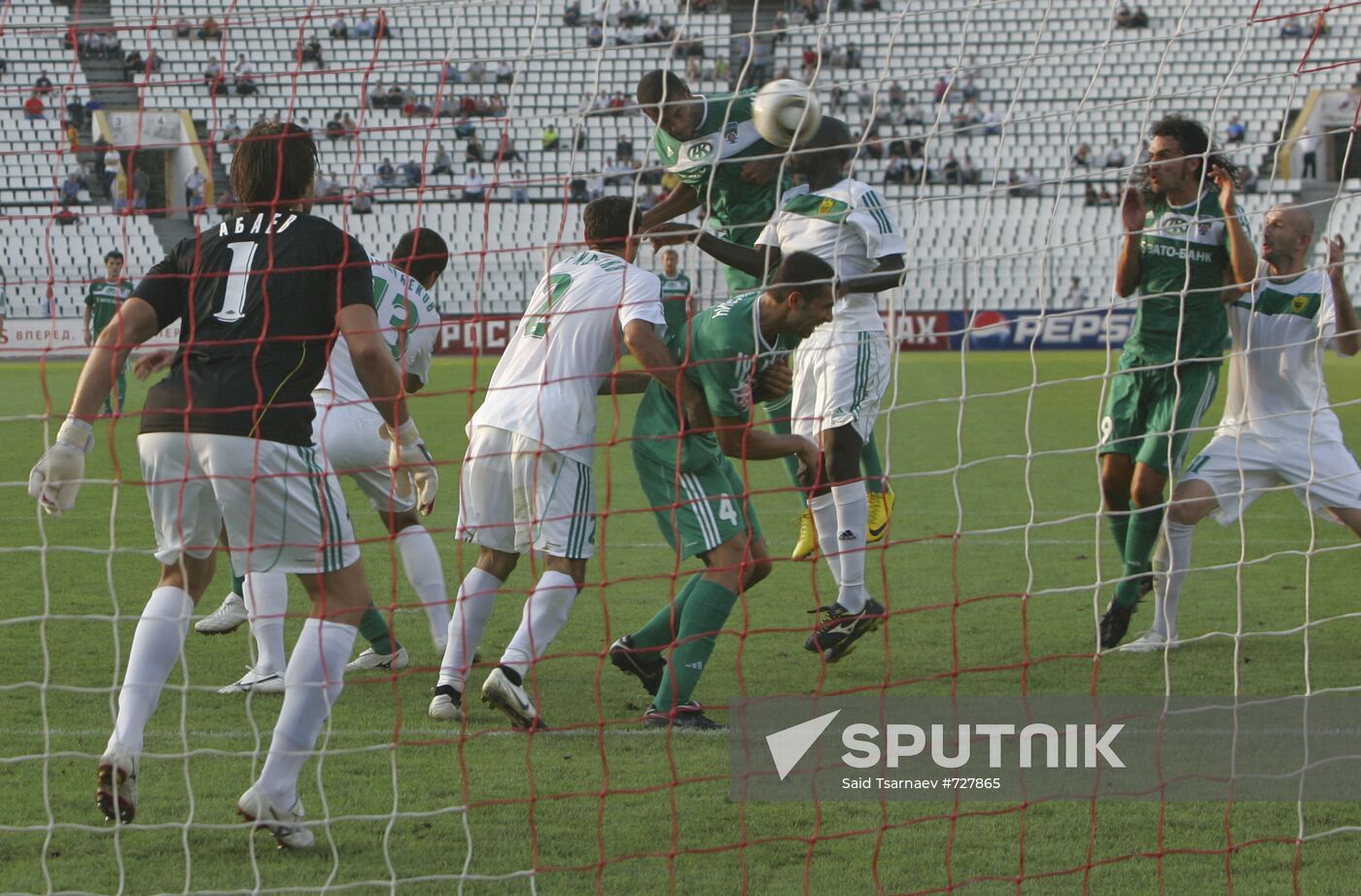 Football. Russian Premiere League. Anzhi vs. Terek