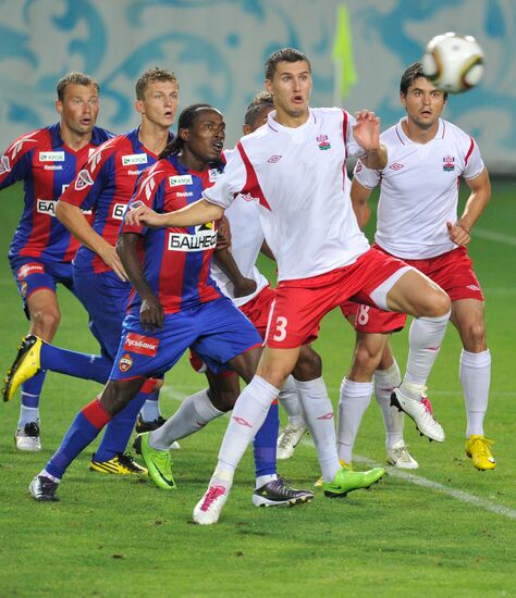 Football. Russian Premiere League. CSKA vs. Spartak Nalchik