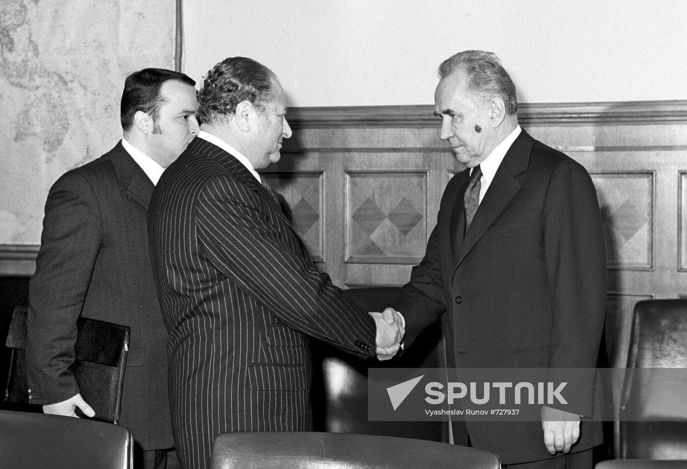 Alexei Kosygin and Bruno Kreisky