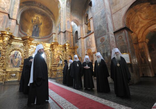 Members of Most Holy Synod at St. Sophia Cathedral