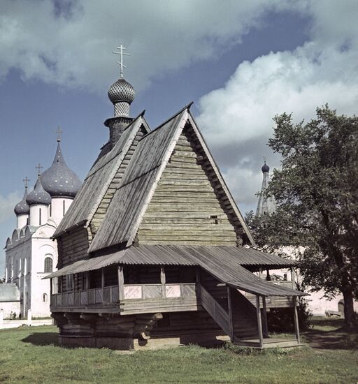 The St. Nicolas Church from village Glotovo