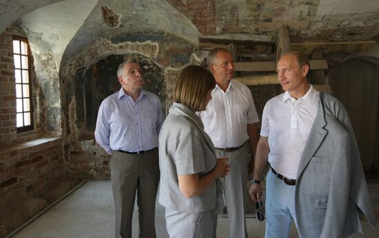Working visit of Vladimir Putin to Veliky Novgorod