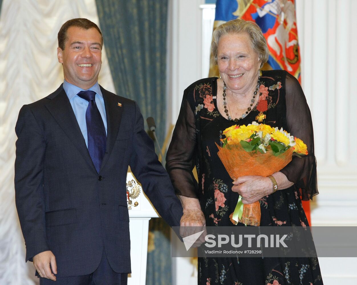 Dmitry Medvedev presents state awards in Kremlin