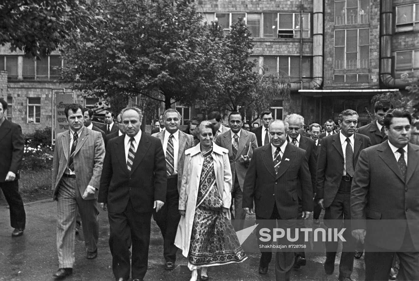 Prime Minister of India Indira Gandhi To Visit USSR