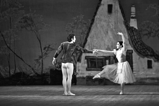 Scene from the A. Adam ballet "Giselle"