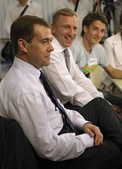 Dmitry Medvedev visits MISiS Technological University