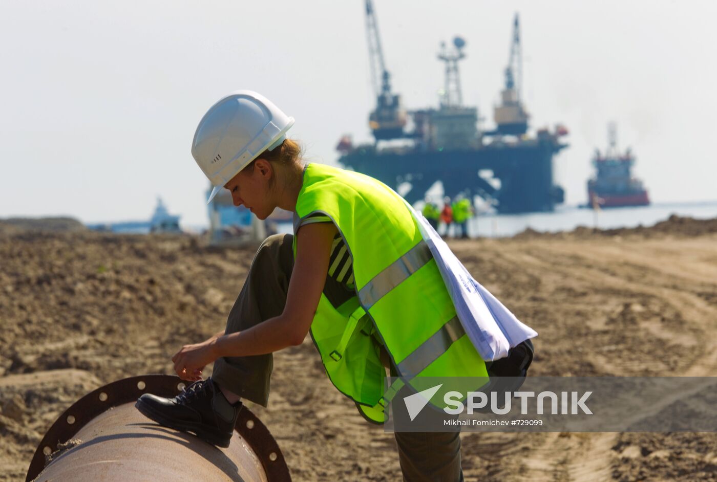 Nord Stream Pipeline construction