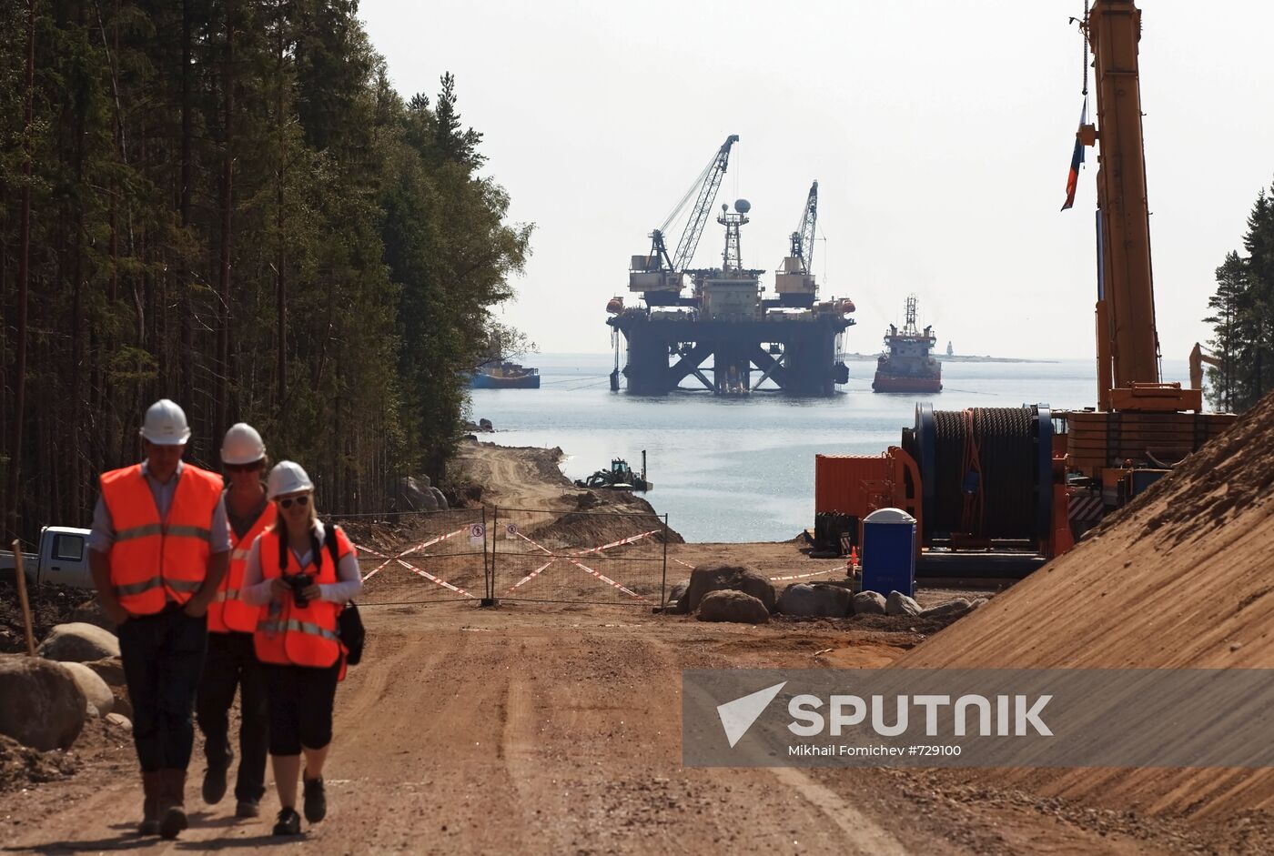 Nord Stream Pipeline construction