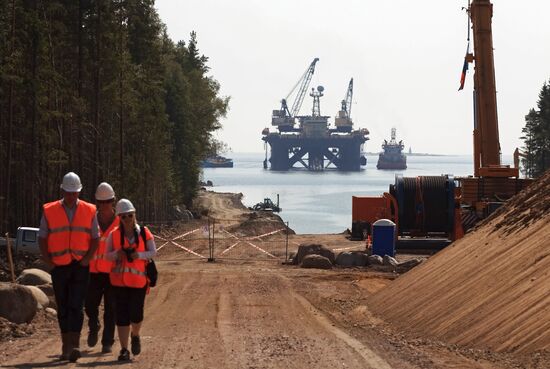 Nord Stream Pipeline construction