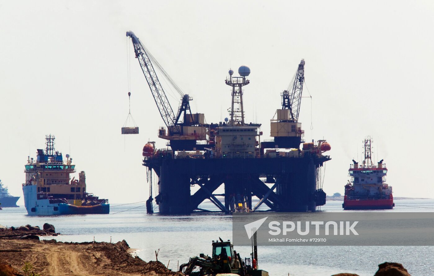 Nord Stream Pipeline construction