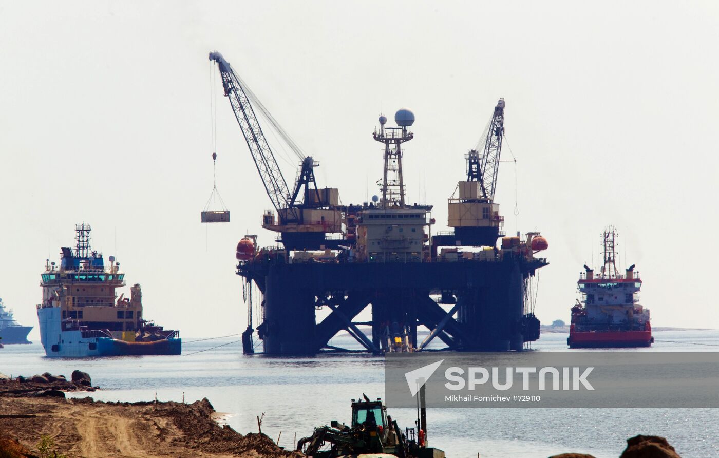 Nord Stream Pipeline construction