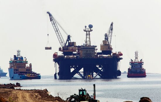 Nord Stream Pipeline construction