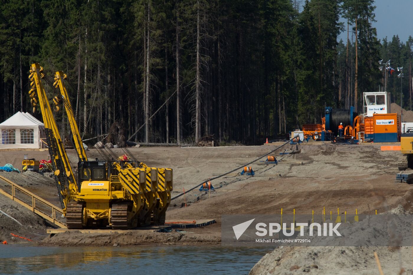 Nord Stream Pipeline construction