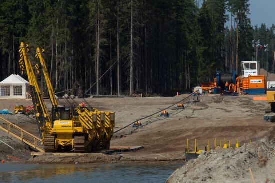 Nord Stream Pipeline construction