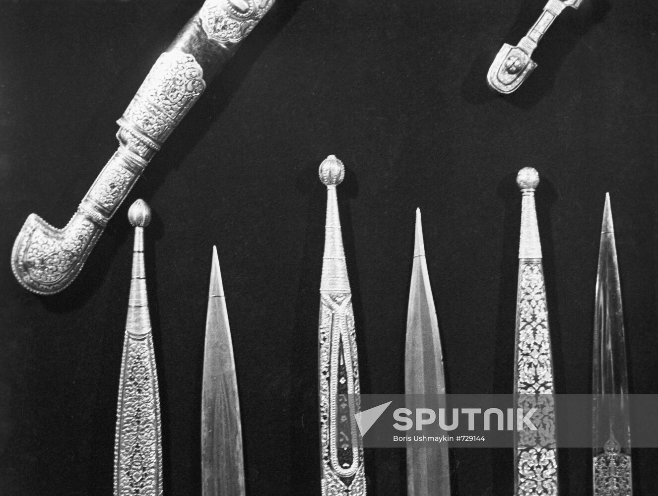Daggers collection of Eugeny Uspensky