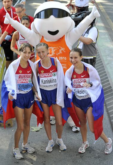 European Athletics Championships. Day Two