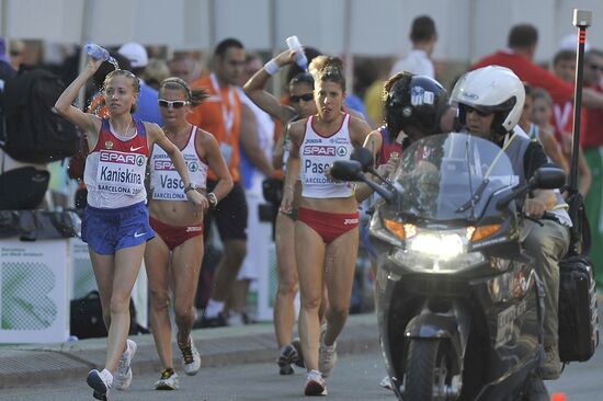 European Athletics Championships. Day Two