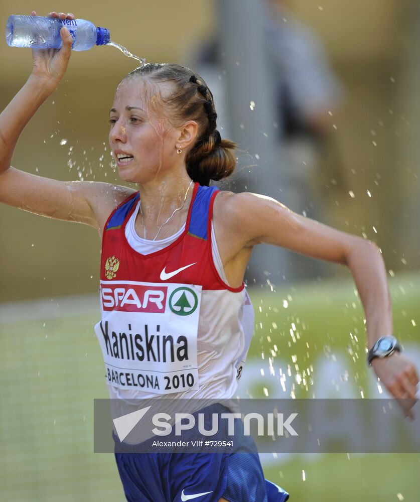 European Athletics Championships. Day Two