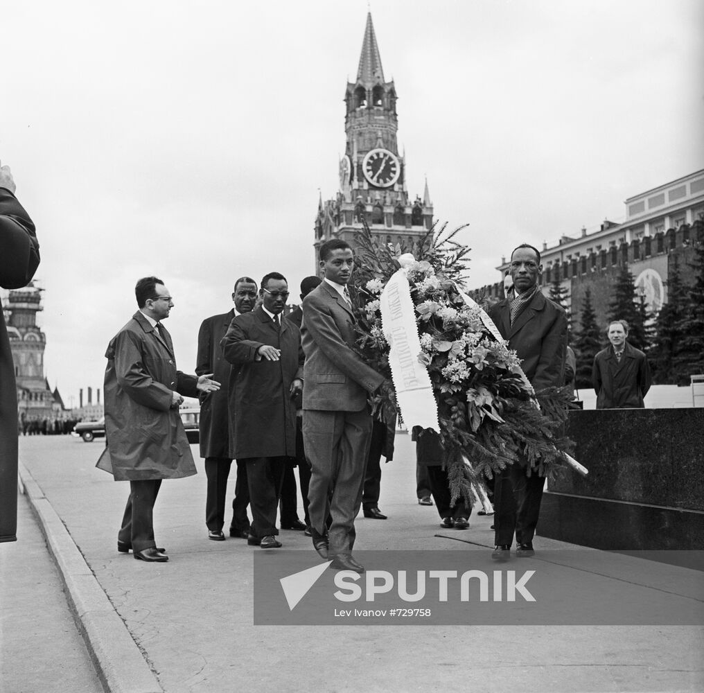 Visit to the Soviet Union by parliamentarians from Ethiopia
